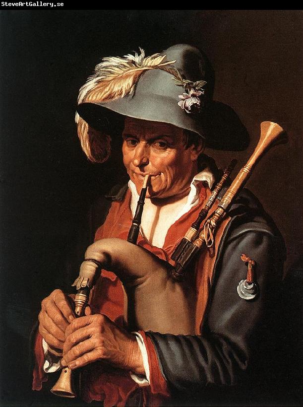 BLOEMAERT, Abraham The Bagpiper ffg